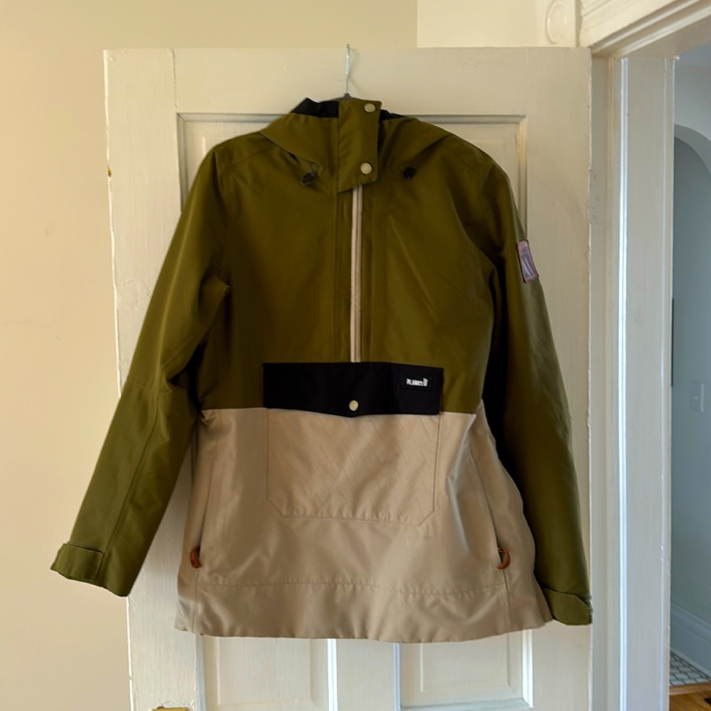 Planks Pullover Half Zip Ski Jacket - image 1